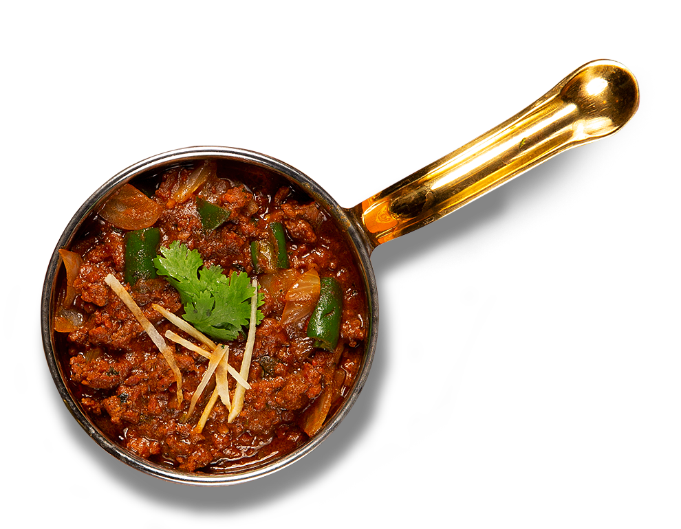 Keema Hari Mirch Do Piaza